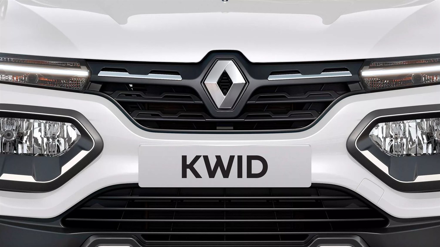 Front side of CLIMBER KWID WHITE